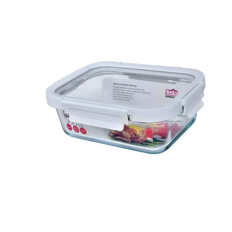 Testa Food Container 640 ml. Rectangle (New)